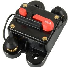 250A  Inline Circuit Breaker 12V