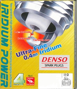 Denso IKH24 Power Iridium Spark Plugs: Mitsubishi Lancer EVO 9