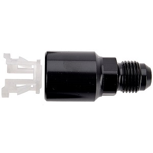 Quick-Connect -6AN to 3/8" Adapter Fitting Push-On Style
