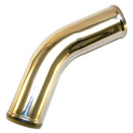 1' Mandrel Bent Aluminum 45° Bend, 4.0" for Intake