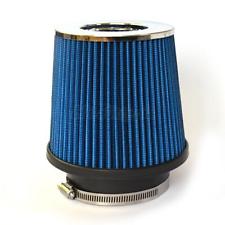 2.5"-4.0" Inlet Cold Air Intake Filter (Adjustable Size) Blue