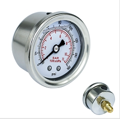Fuelab Fuel Pressure Gauge 0-120 psi