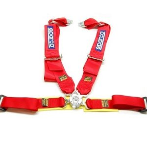 Sparco 4 Points 3" Snap-In Harness with Camlock (1 Pair)