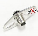 Fuel Rail Outlet Fitting -6AN: Evo 1-9