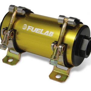 Fuelab Prodigy High Flow Carb In-Line Fuel Pump - 1800 HP - Gold