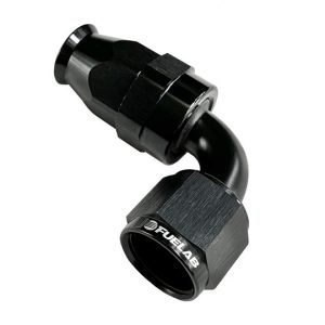 Fuelab PTFE Swivel Hose End Fitting - 90 Degree - 8AN