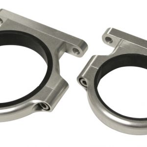 Fuelab Plate Mount Fuel Pump Billet Bracket Set - (2) Brackets for Each Pump