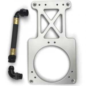 Fuelab Fuel Surge Tank Upgrade Kit (Bracket/Hardware/Hose Assembly/90 Degree Fitting) - 235mm System