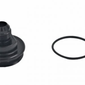 Fuelab Replacement Filter Cap -10AN Inlet - Black