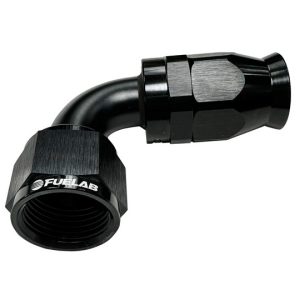 Fuelab PTFE Swivel Hose End Fitting - 90 Degree - 12AN