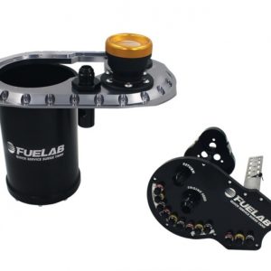 Fuelab Quick Service Surge Tank 2.0 w/No Lift Pump & No Surge Pump - Titanium