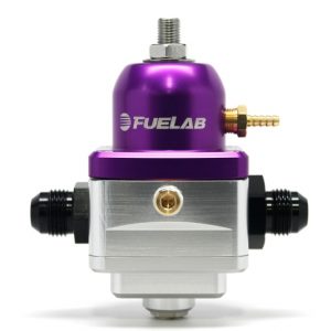 Fuelab 529 Electronic EFI Adjustable FPR (1) -8AN In (1) -8AN Return - Purple