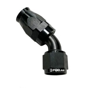 Fuelab PTFE Swivel Hose End Fitting - 45 Degree - 10AN