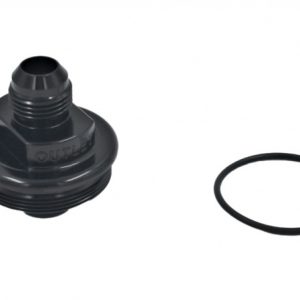 Fuelab Replacement Filter Cap -10AN Outlet - Black