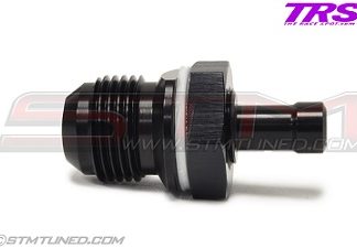 -8AN Black Anodized E85 Safe Fuel Bulkhead Fitting