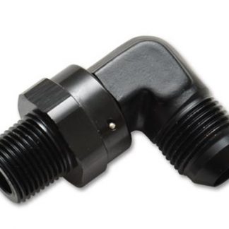 Male Flare Fitting, 90 Degree; Size: -10AN; Pipe Thread: 1/2" NPT